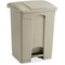 Safco Trash Receptacle, Step-On, 17 Gal, 19-3/4"x16-1/4"x26-1/4", TN SAF9922TN - alternate 1